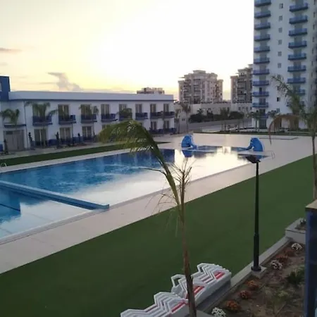 Family With Shared Pool Near Beach In Northern Cyprus *